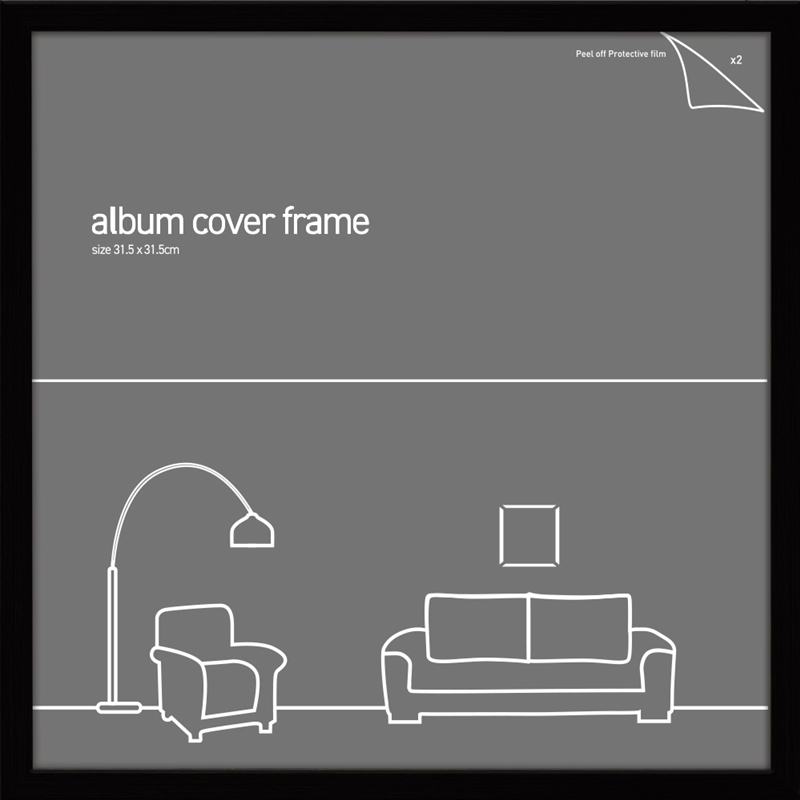 Classic Album Frame - Black - Fits 31.5x31.5cm Print/Product Detail/Homewares