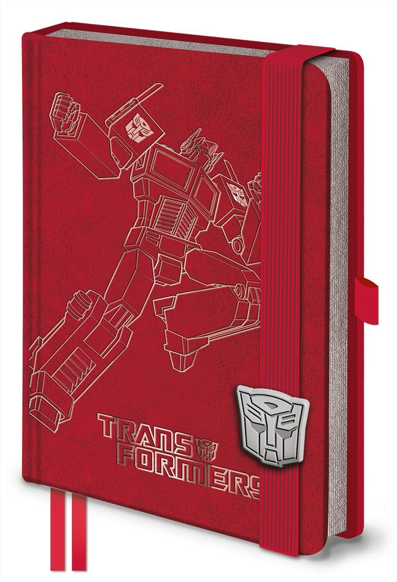 Transformers - Optimus Prime - Slider Notebook/Product Detail/Notebooks & Journals