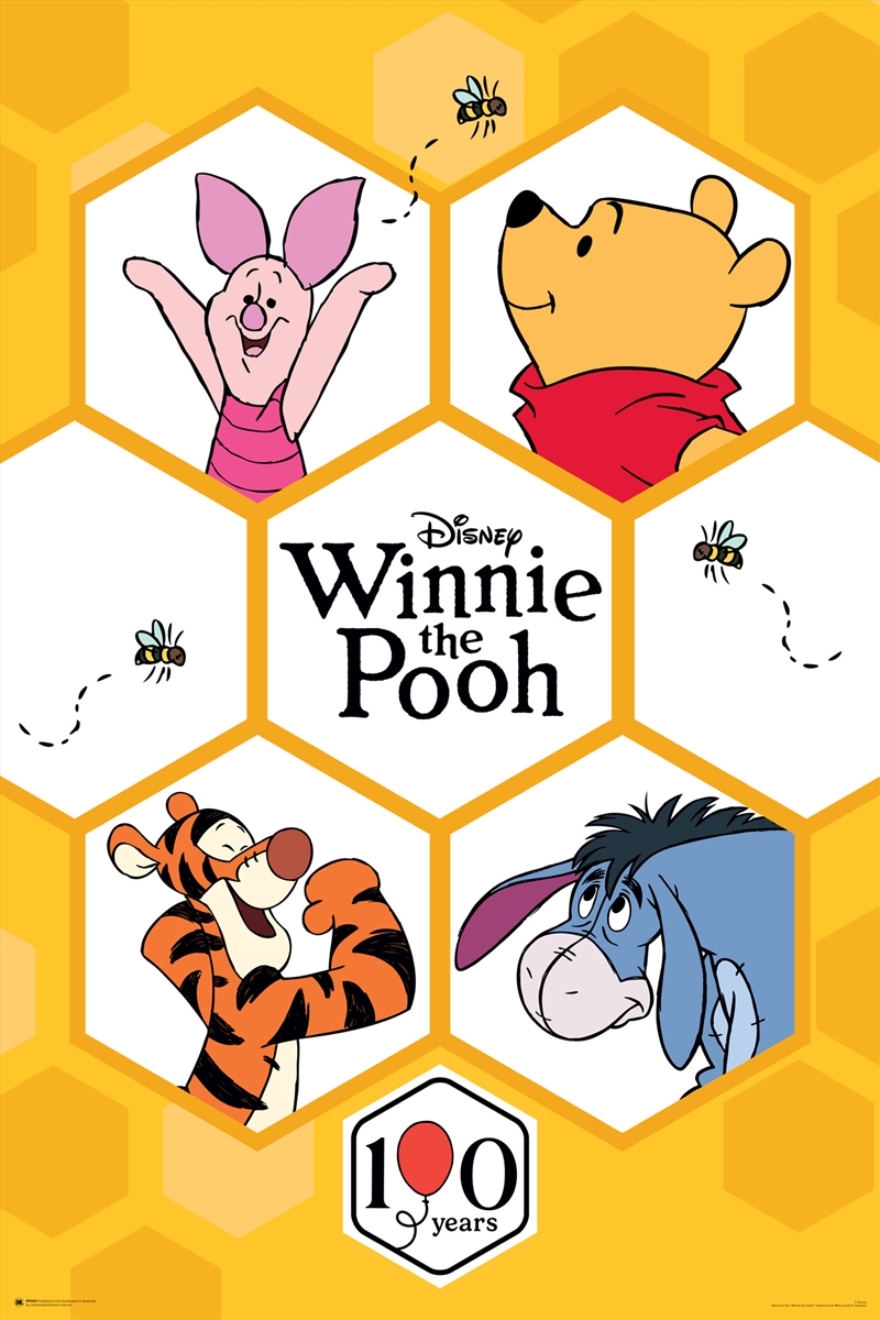 Winnie the Pooh - 100th anniversary - Reg Poster/Product Detail/Posters & Prints