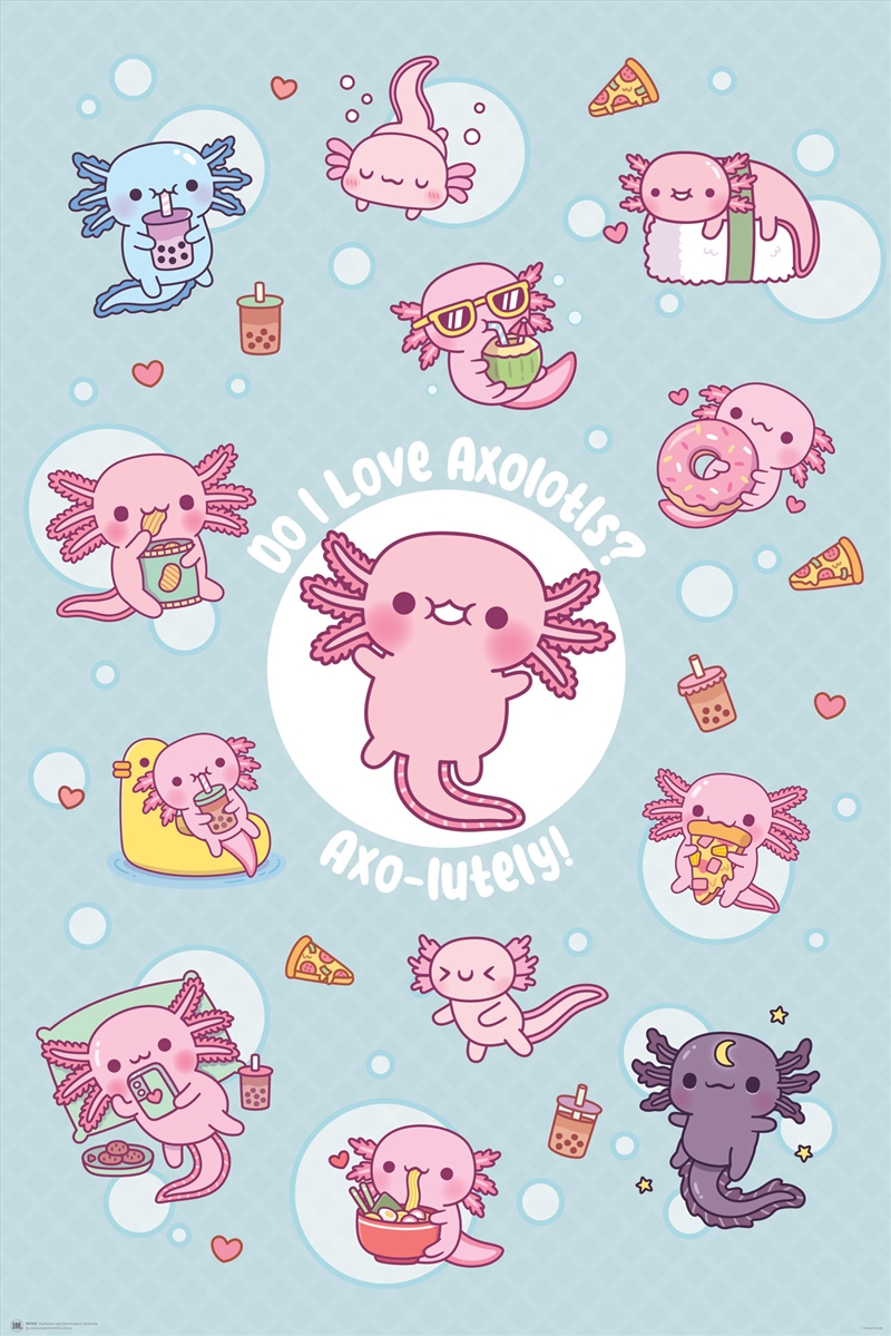 Rusty Doodle - Axolotyl - Reg Poster/Product Detail/Posters & Prints