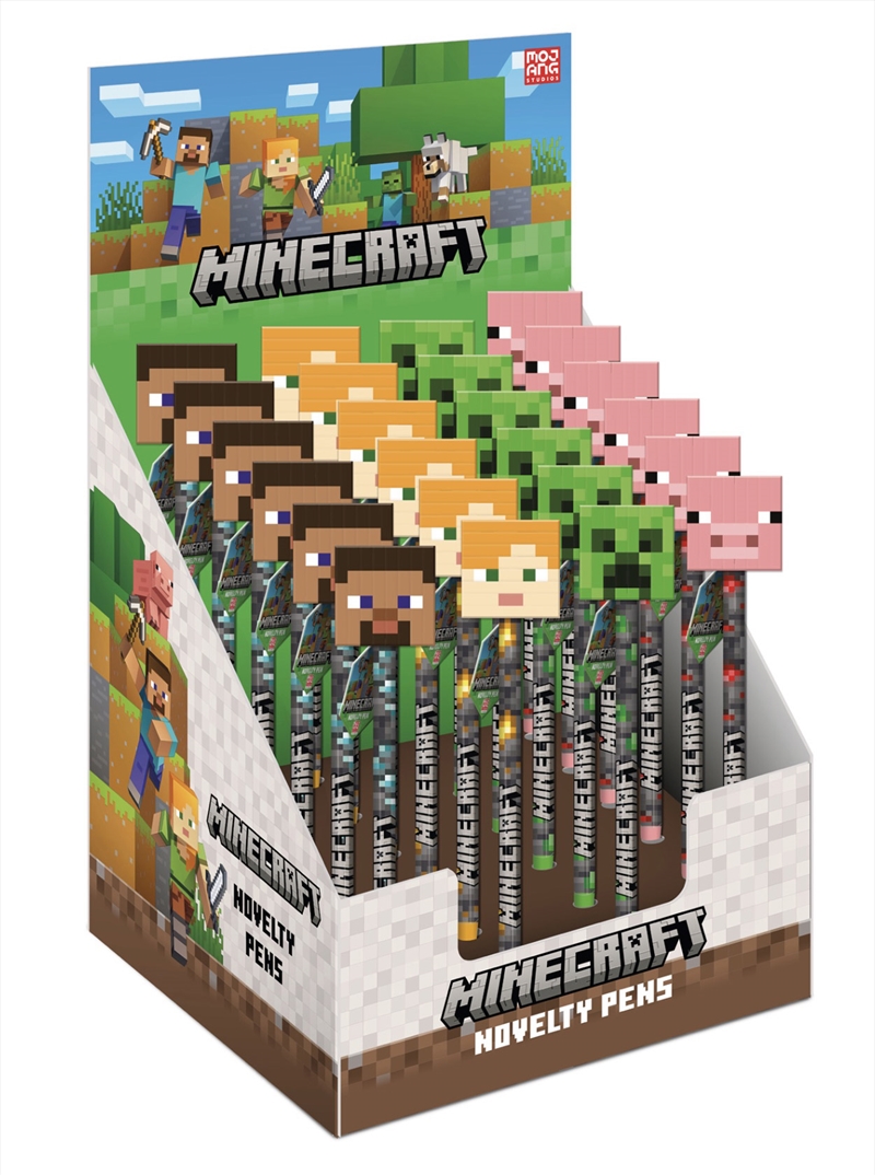 Minecraft - Pen and Topper (Sent At Random)/Product Detail/Stationery