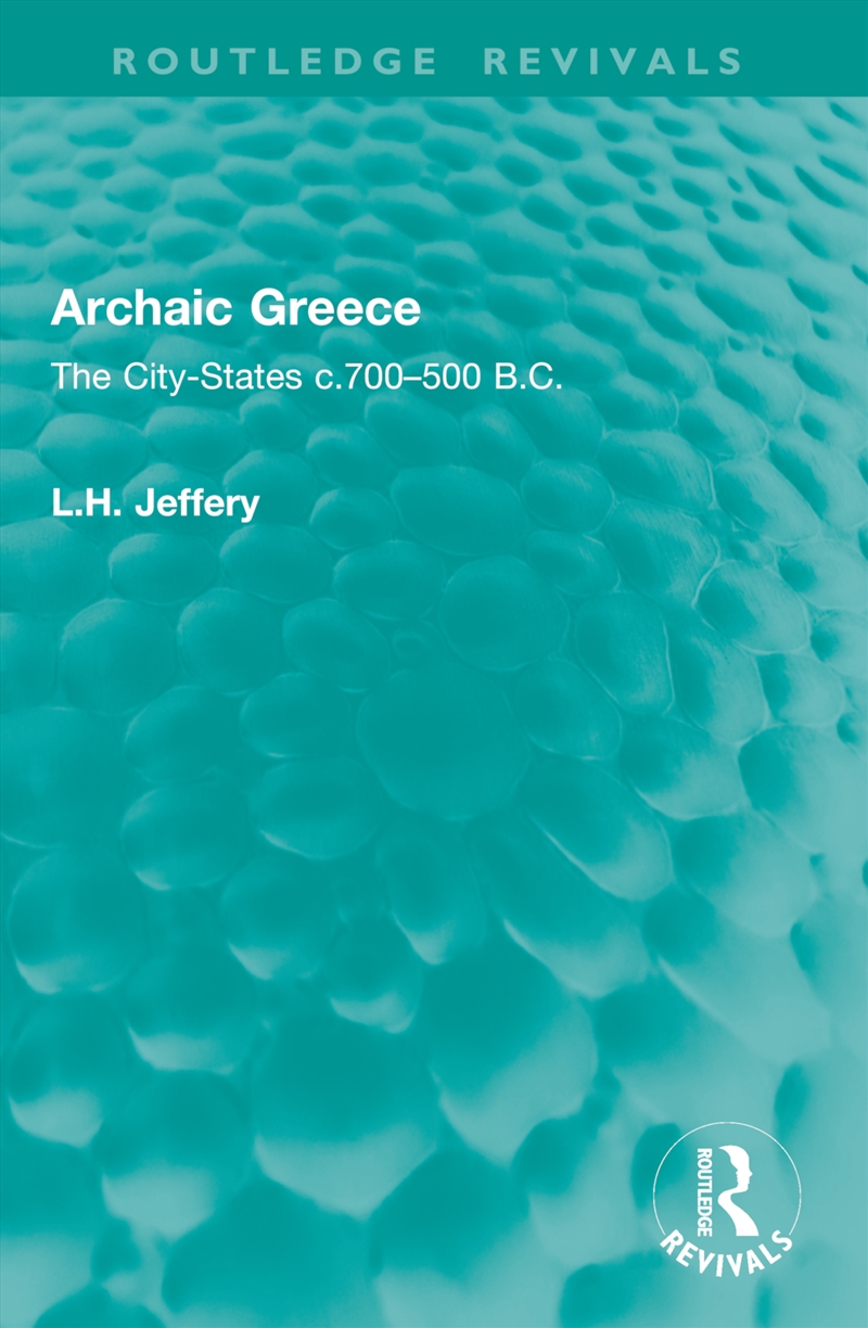 Archaic Greece/Product Detail/History