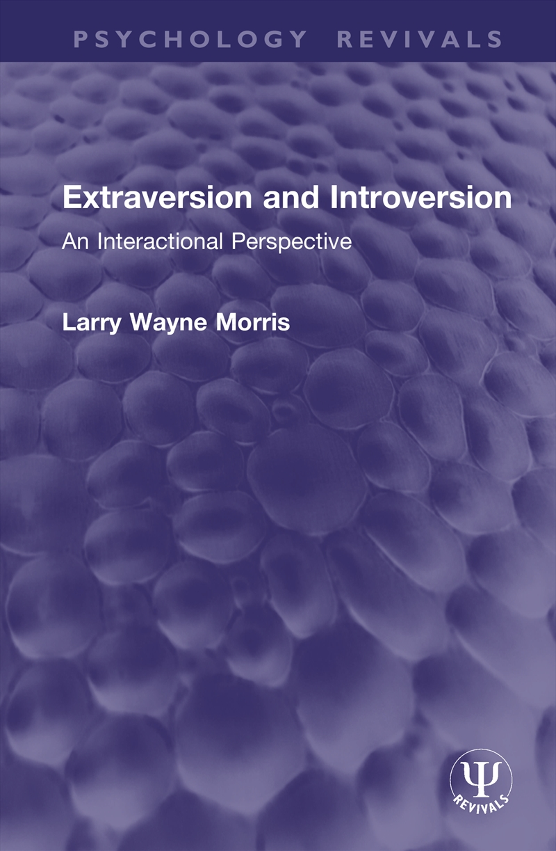 Extraversion and Introversion/Product Detail/Psychology