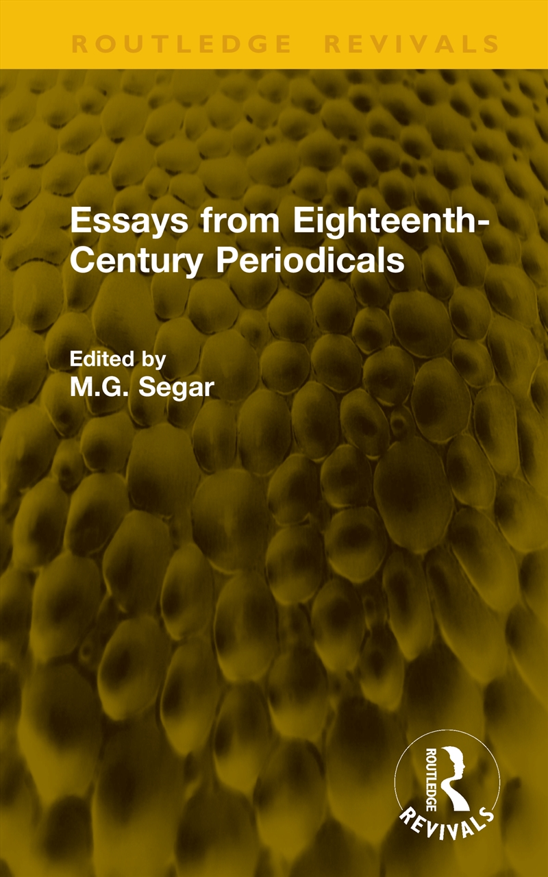 Essays from Eighteenth-Century Periodicals/Product Detail/Literature & Poetry