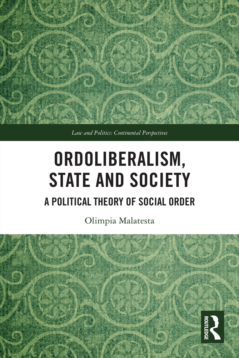 Ordoliberalism, State and Society/Product Detail/Society & Culture