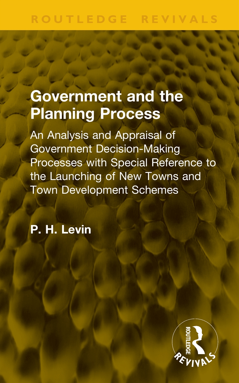 Government and the Planning Process/Product Detail/Politics & Government