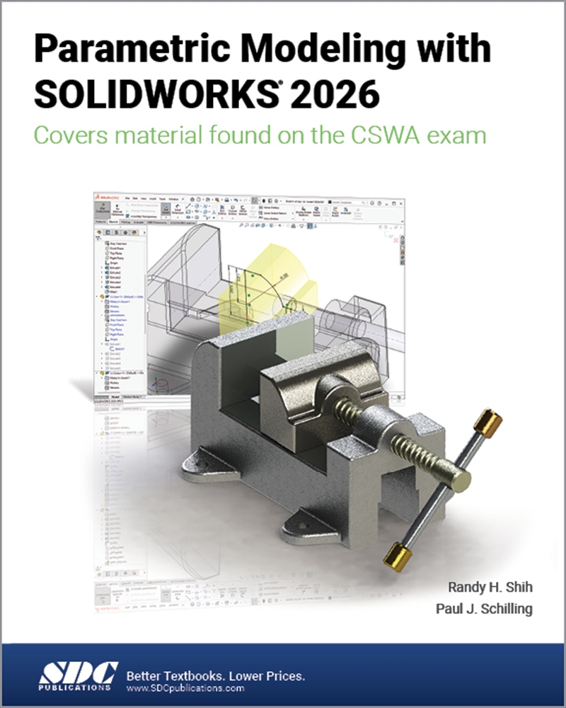 Parametric Modeling with SOLIDWORKS 2026/Product Detail/Media