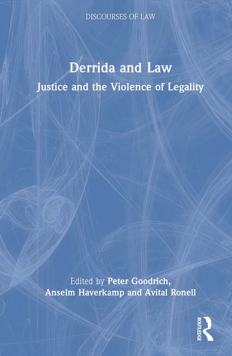 Derrida and Law/Product Detail/Reading