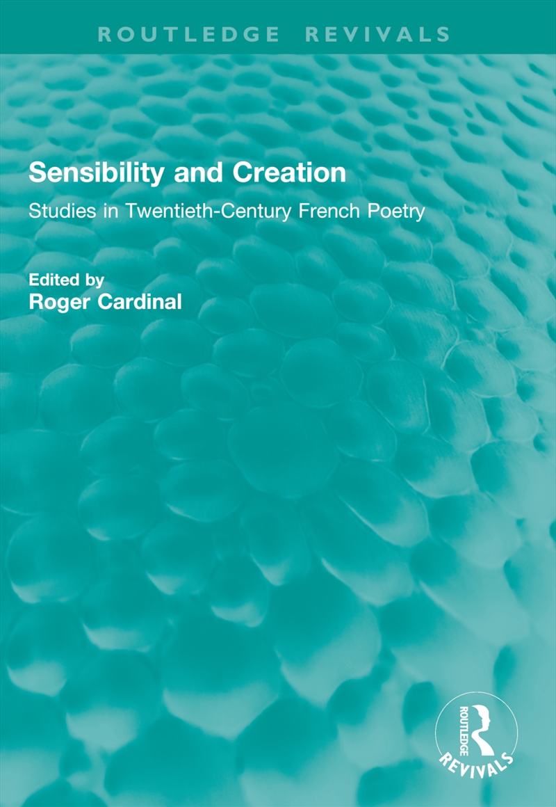Sensibility and Creation/Product Detail/Literature & Poetry