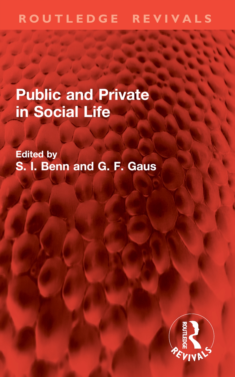 Public and Private in Social Life/Product Detail/Society & Culture