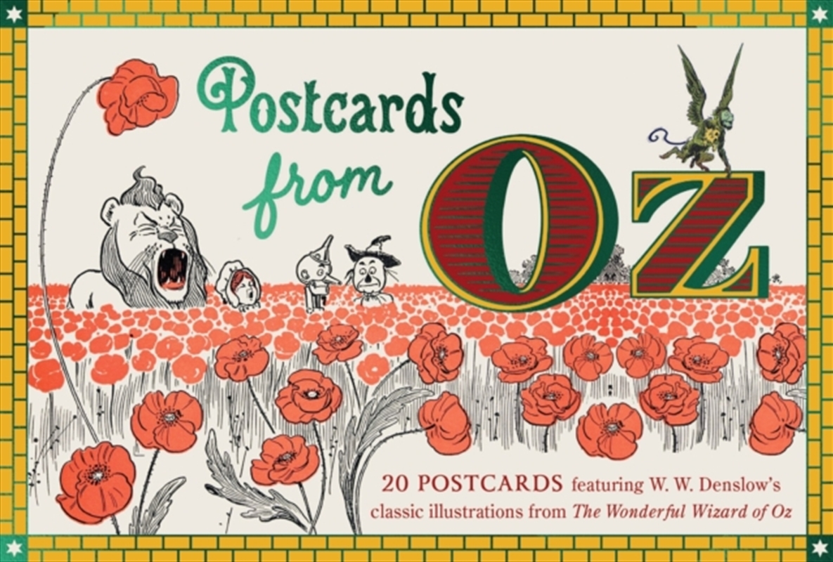 Postcards From Oz : 20 postcards featuring W. W. Denslow’s classic illustrations from The Wonderful/Product Detail/Art