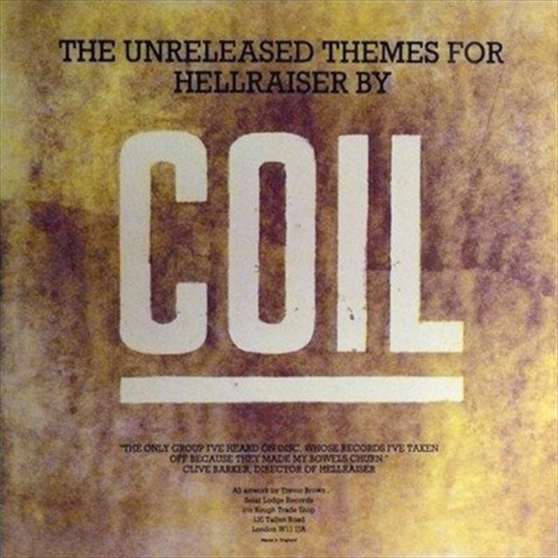 Unreleased Themes For Hellraiser/Product Detail/Rock/Pop