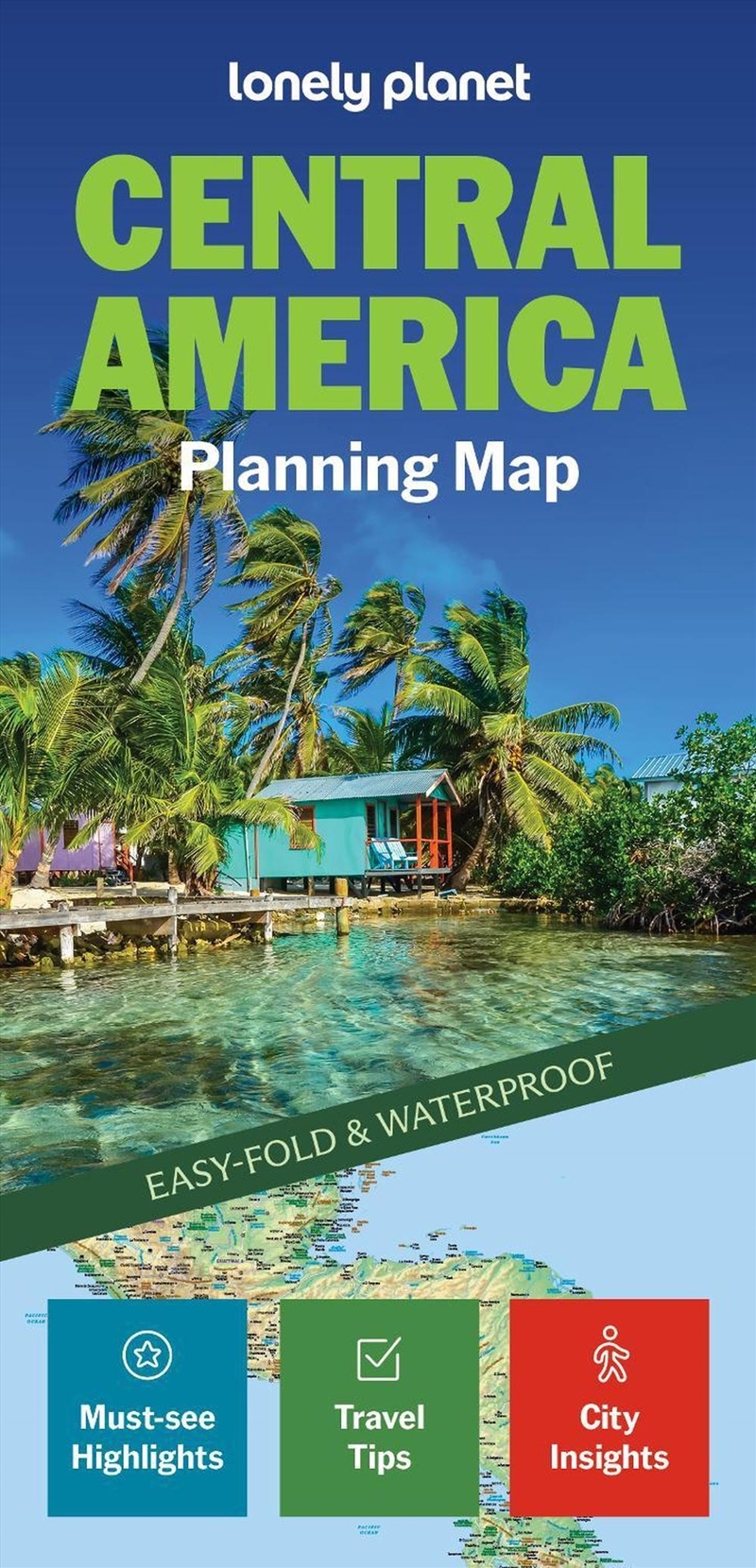 Lonely Planet Central America Planning Map/Product Detail/Travel & Holidays