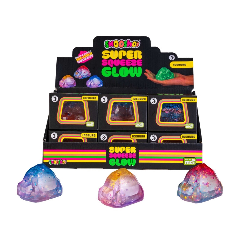 Smoosho's Super Squeeze Glow-in-the-dark Iceburg (SENT AT RANDOM)/Product Detail/Stress & Squishy
