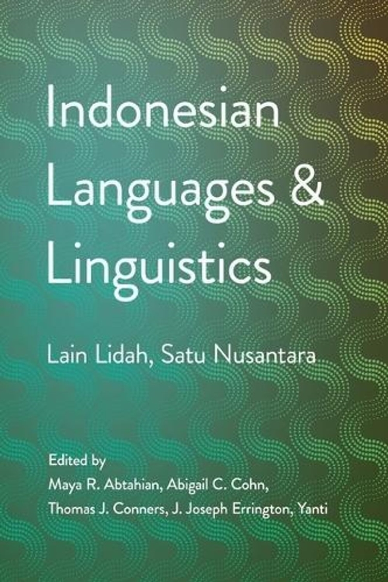 Indonesian Languages and Linguistics/Product Detail/Language & Linguistics