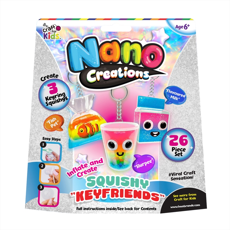 Nano Creations Squishy "Keyfriends"/Product Detail/Arts & Craft