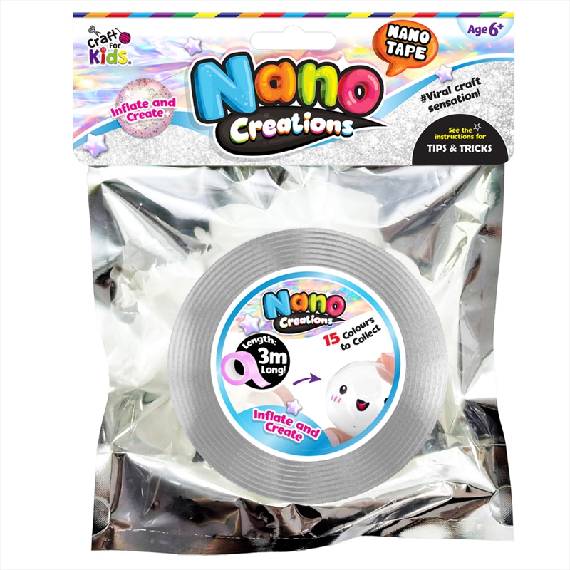Nano Creations Tape Clear (3m x 5cm)/Product Detail/Arts & Craft