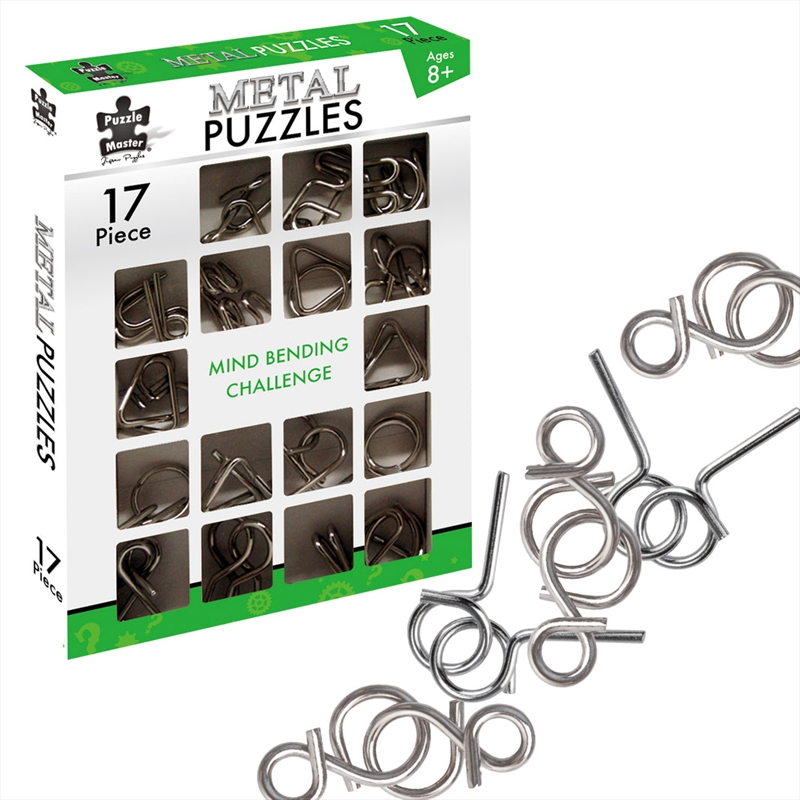 17 Metal Puzzles/Product Detail/Adult Games