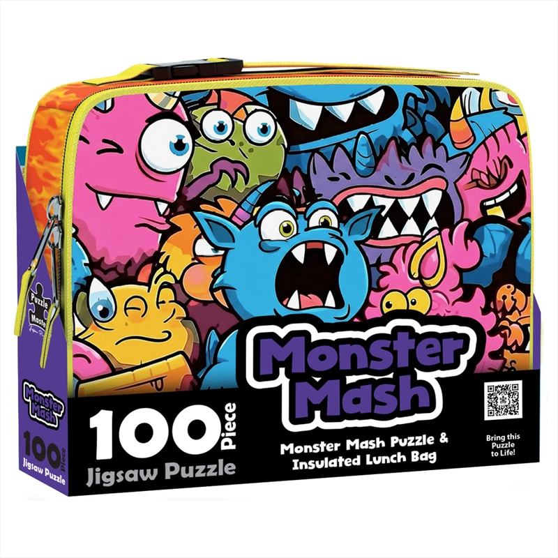 100 Piece Lunch Box Puzzle Monster Mash AR Edition/Product Detail/Jigsaw Puzzles