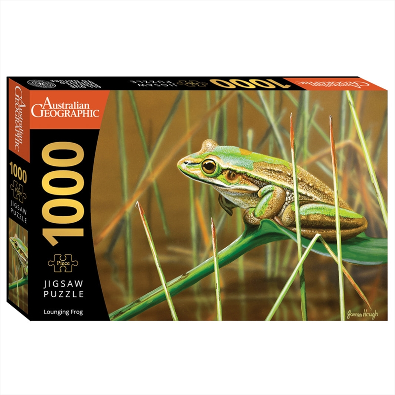 Australian Geographic Lounging Frog/Product Detail/Jigsaw Puzzles