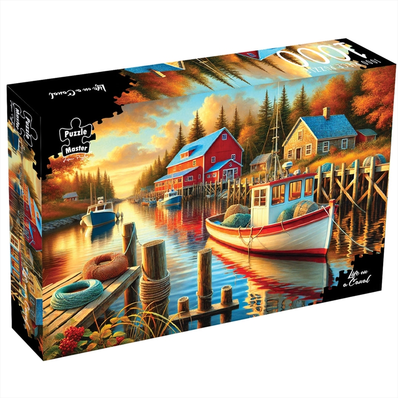 Life on a Canal/Product Detail/Jigsaw Puzzles