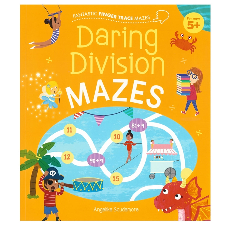Fantastic Finger Trace Mazes: Daring Division Mazes/Product Detail/Kids Educational