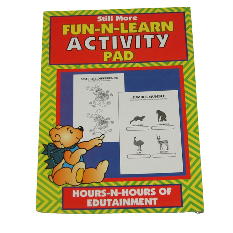 Fun-N-Learn Still More Activities/Product Detail/Kids Educational