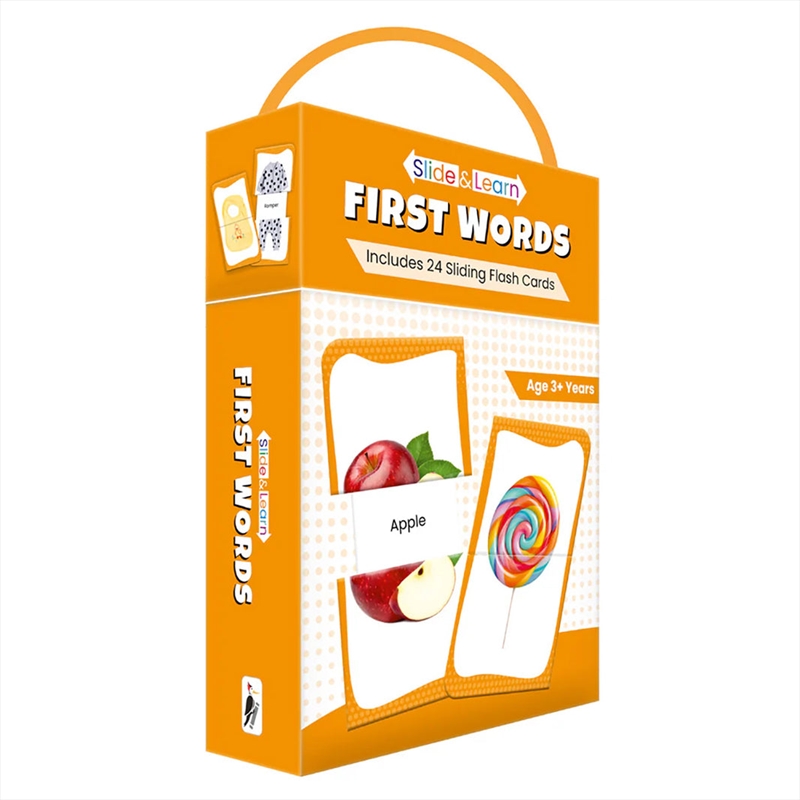 Slide & Learn Flash cards - First Words/Product Detail/Kids Educational