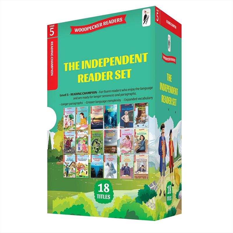 Woodpecker Readers Level 5, 18 Book Collection/Product Detail/Childrens Fiction Books