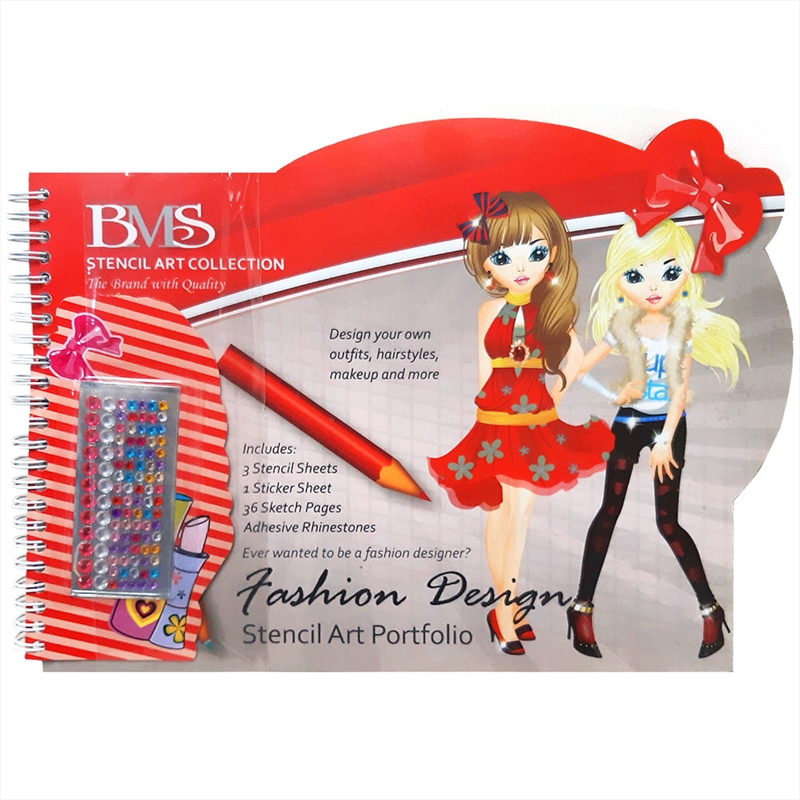 Fashion Design Folio w Pencil/Product Detail/Kids Activity Books
