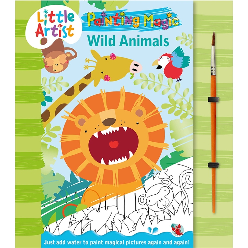 Little Artists - Paint Magic - Wild Animals/Product Detail/Kids Activity Books