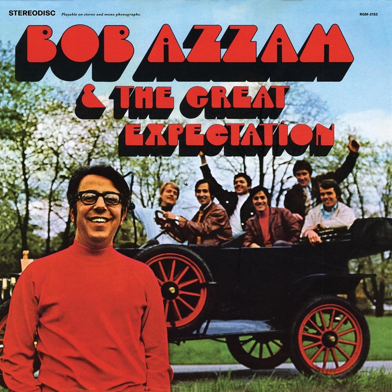 Bob Azzam & The Great Expectation - Fire Orange Vinyl/Product Detail/Rock/Pop