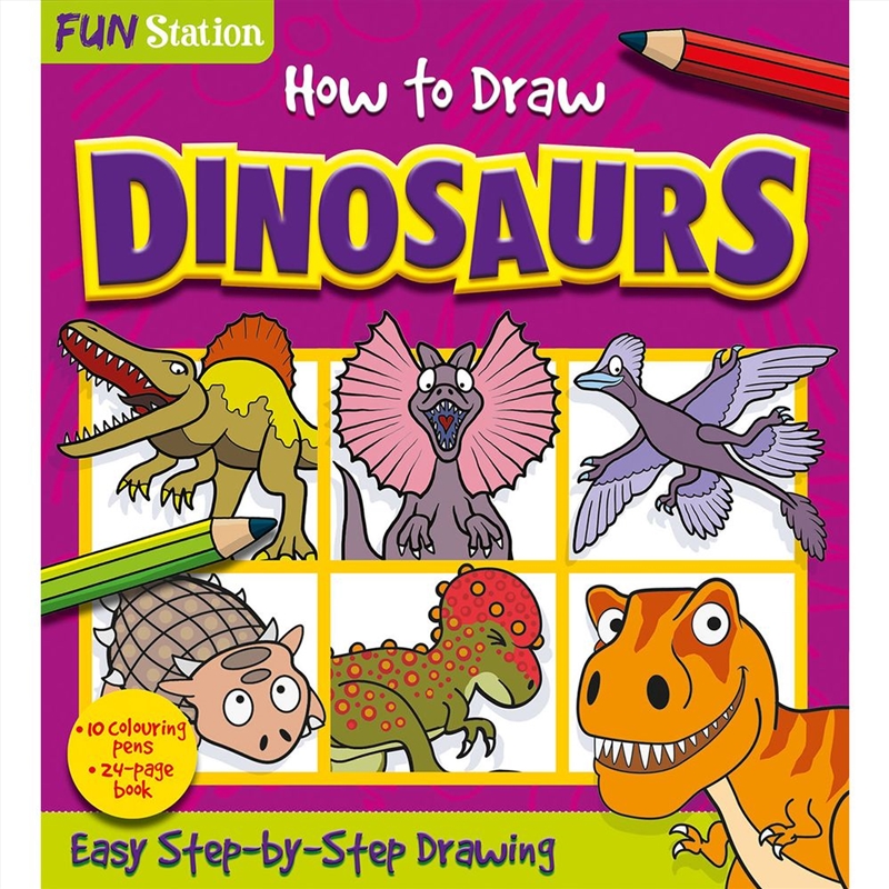 Fs: How To Draw Dinosaurs/Product Detail/Kids Activity Books