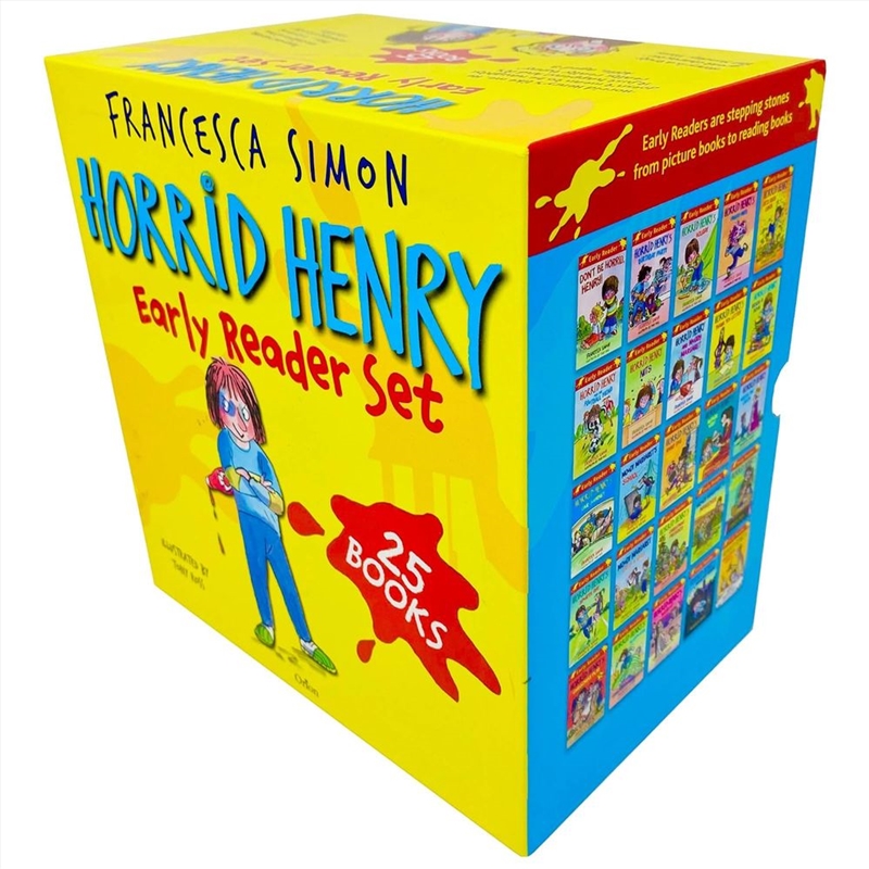 Horrid Henry Early Readers 25 Books Children Collection Box Set/Product Detail/Childrens Fiction Books
