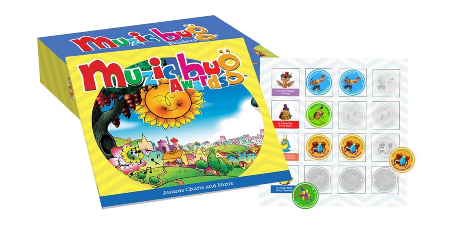 Muzicbug-Award Chart W/Sticker/Product Detail/Early Childhood Fiction Books
