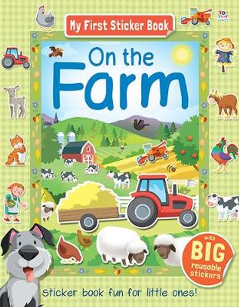 My First Sticker Book Farm/Product Detail/Kids Activity Books