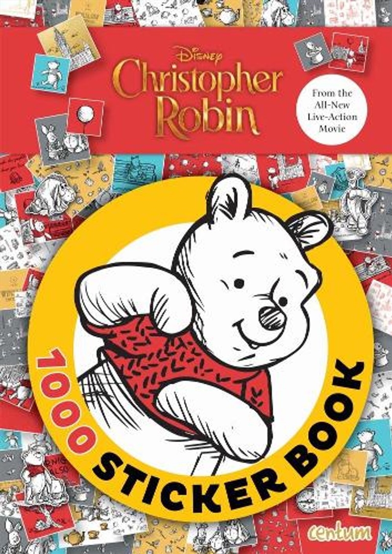 Christopher Robin 1000 Sticker/Product Detail/Stationery