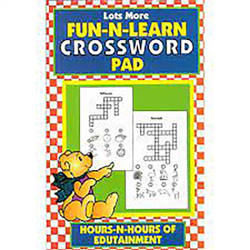 FUN-N-LEARN LOTS MORE CROSSWOR/Product Detail/Kids Educational