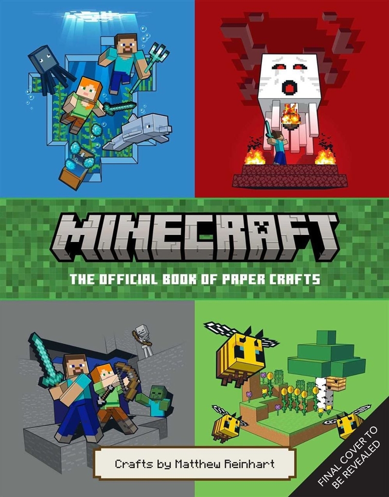 Minecraft: The Official Book of Paper Crafts/Product Detail/Crafts & Handiwork