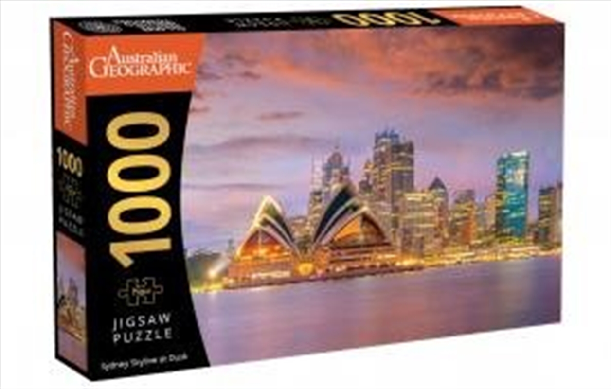 Australian Geographic Sydney Skyline at Dusk/Product Detail/Jigsaw Puzzles