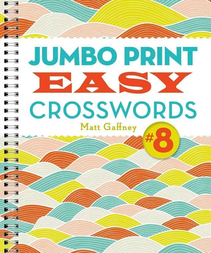 Jumbo Print Easy Crosswords #8/Product Detail/Adults Activity Books