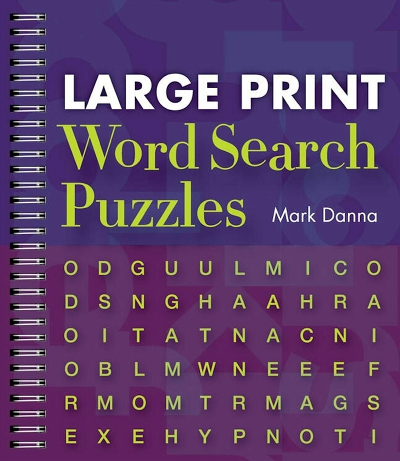 Large Print Word Search Puzzles/Product Detail/Adults Activity Books