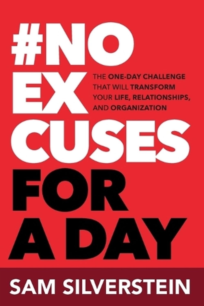 No Excuses for a Day/Product Detail/Business Leadership & Management