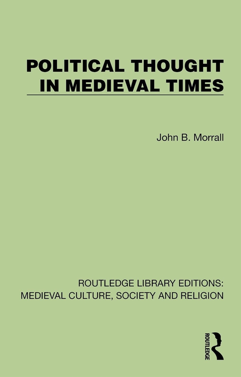 Political Thought in Medieval Times/Product Detail/History