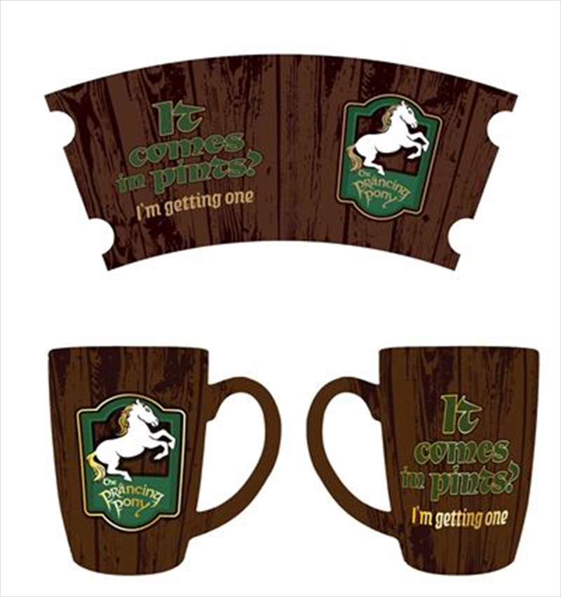 Lord of the Rings - Prancing Pony - 11oz Curved Mug/Product Detail/Mugs