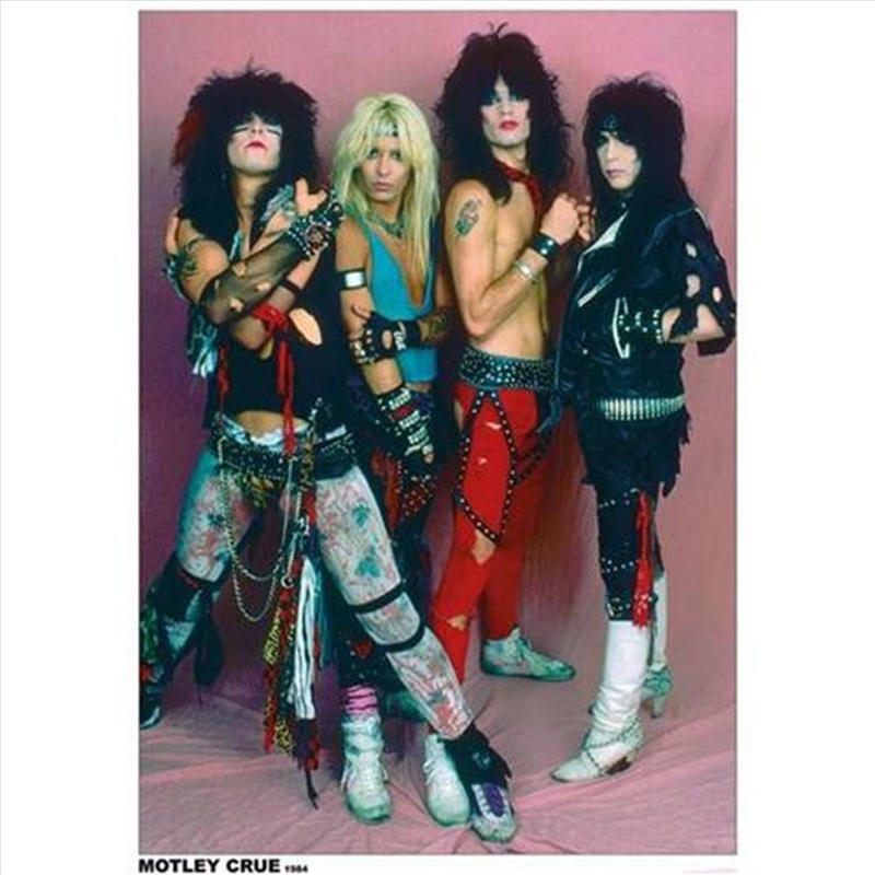 Motley Crue - 1984 - Euro Poster/Product Detail/Posters & Prints