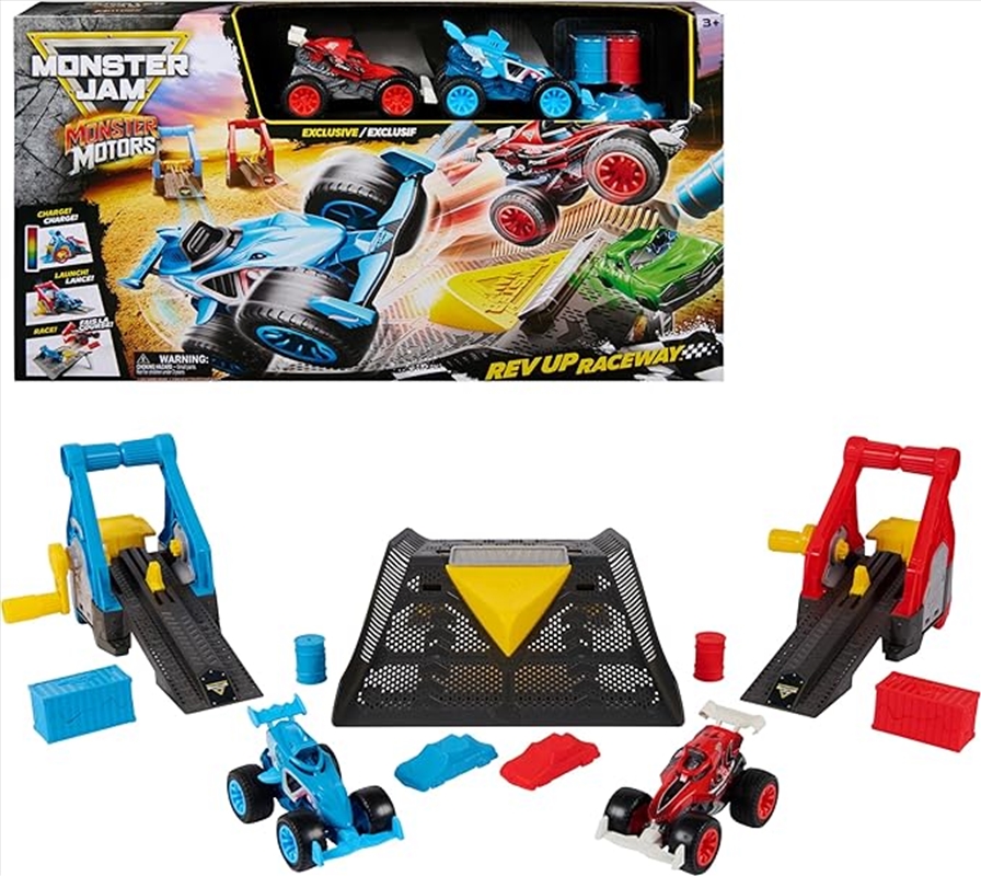 Monster Jam 1:64 Monster Motors Revup Raceway Playset/Product Detail/Toys