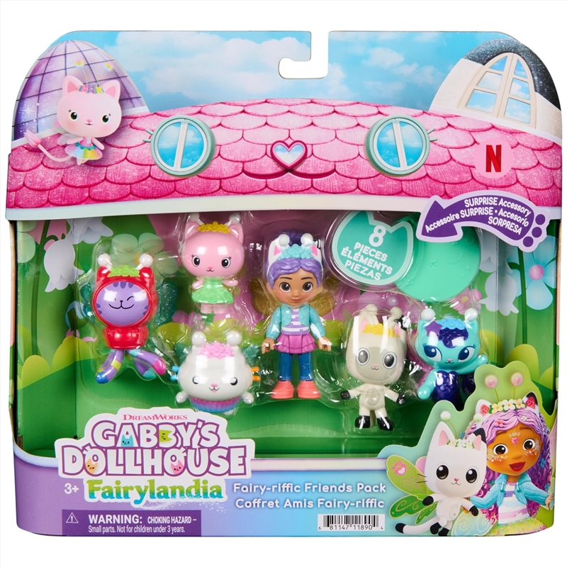 Gabby's Dollhouse Fairyriffic Friends Figure Giftset/Product Detail/Toys