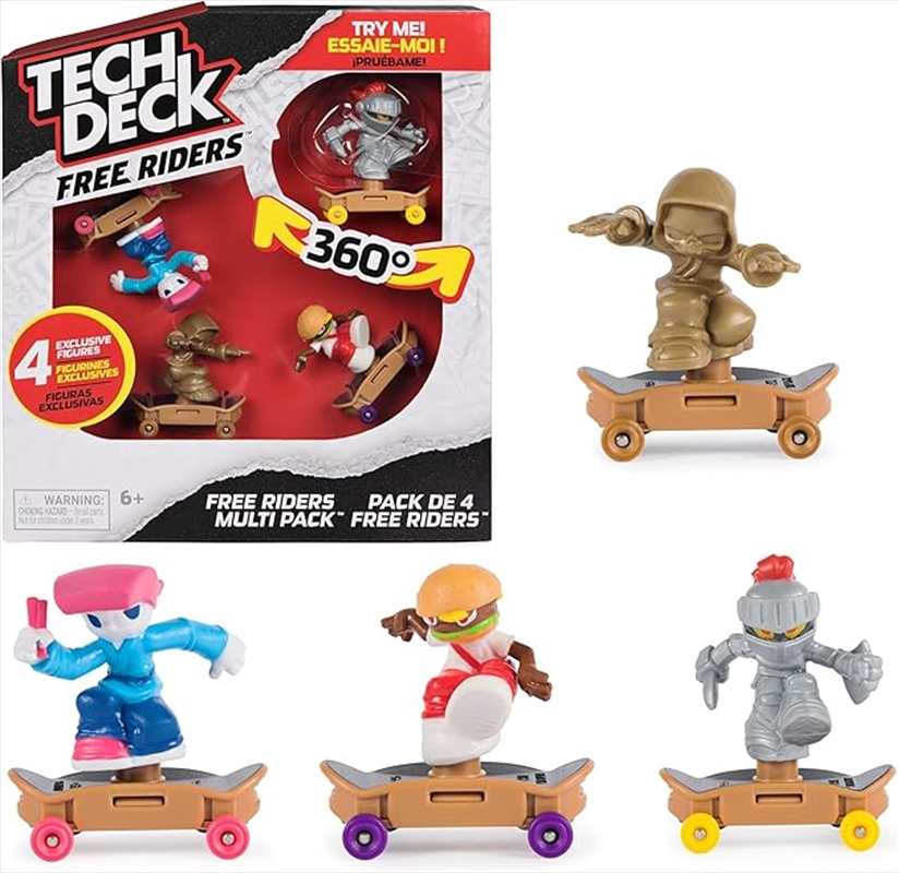 Tech Deck Free Riders Multipack/Product Detail/Toys