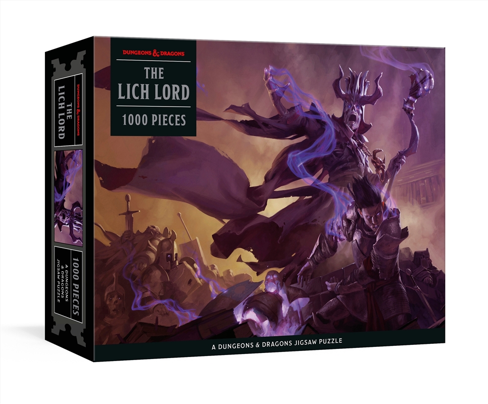 Dungeons & Dragons Jigsaw Puzzle: The Lich Lord/Product Detail/Games